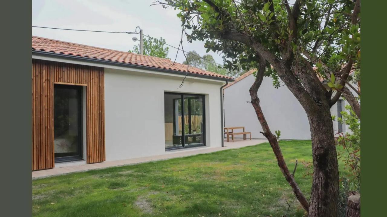 Charmante Maison Neuve Au Lac D'Hourtin Buitenkant foto