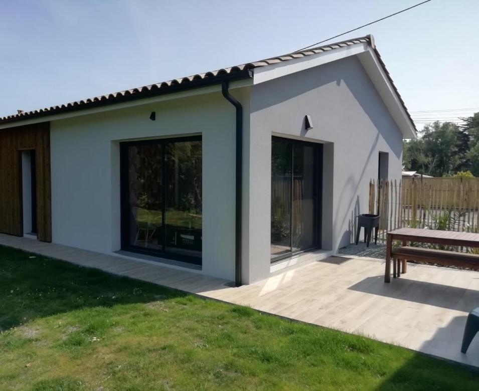 Charmante Maison Neuve Au Lac D'Hourtin Buitenkant foto
